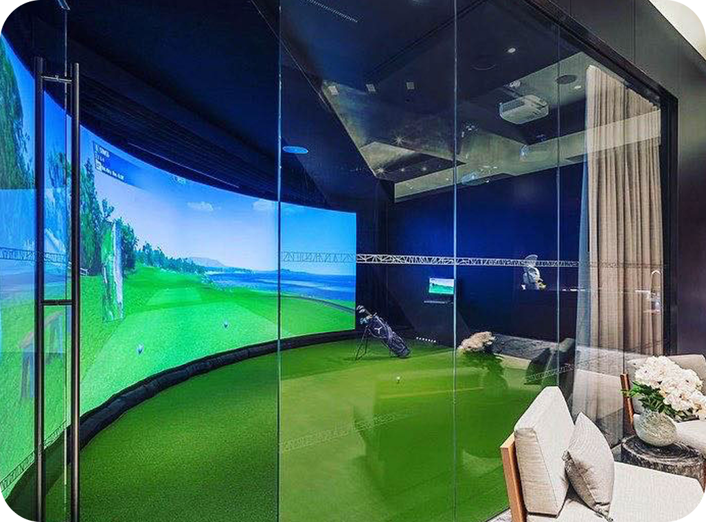 aG Curve Enclosure by aboutGOLF - Custom