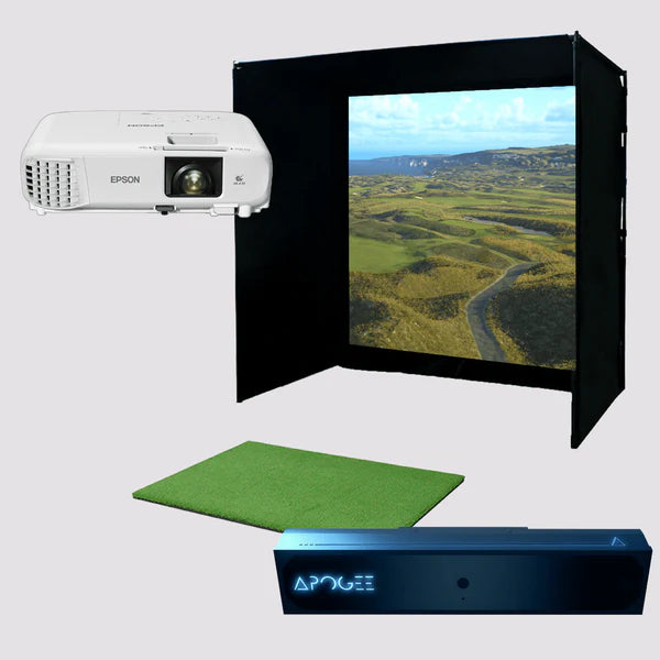 Starter 10 Golf Simulator with APOGEE by TruGolf