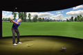 aG Curve Complete Golf Simulator System by aboutGOLF