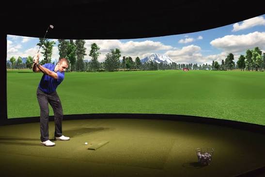 aG Curve Complete Golf Simulator System by aboutGOLF