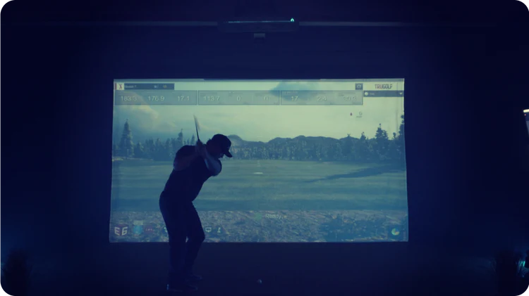 E6 CONNECT Home Golf Simulator Software by TruGolf